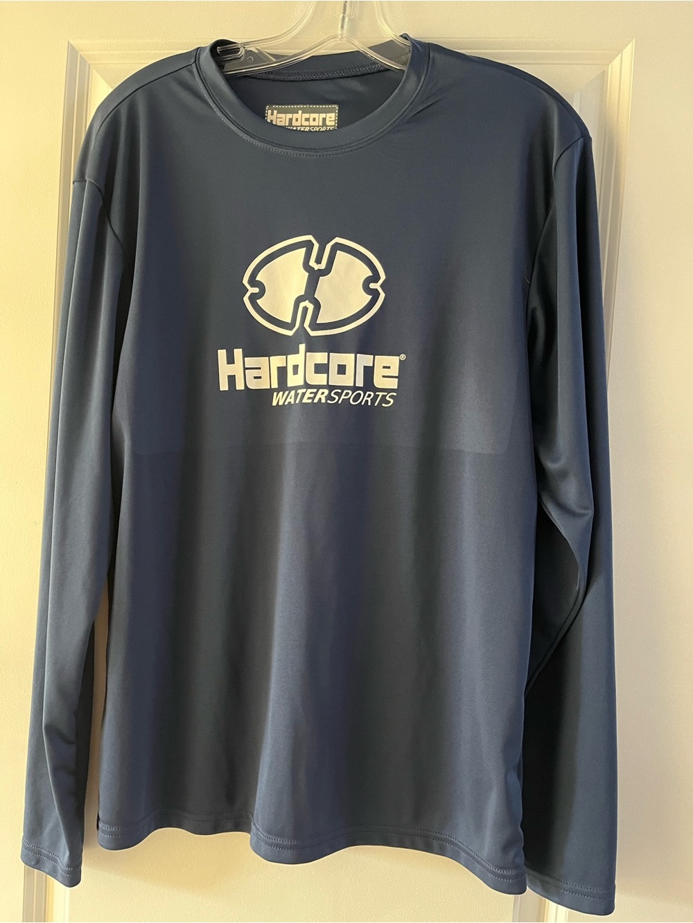Hardcore Watersports Navy Blue Long Sleeve Rash Guard